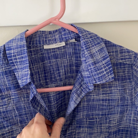 Halogen button up blouse - Picture 5 of 7